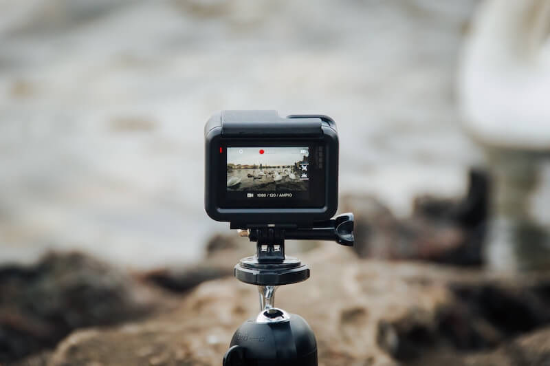 GoProのバックモニター